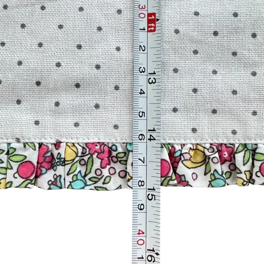 Cynthia Rowley Easter Bunny‎ Placemats Set of 4 Reversible Flowers Polka Dots